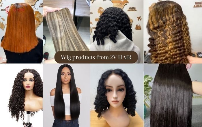 2V Hair là nhà sản xuất hàng đầu Việt Nam